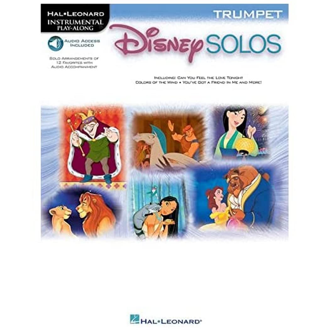 Disney Solos - Instrumental Solos for Trumpet (Book/Online Audio)
