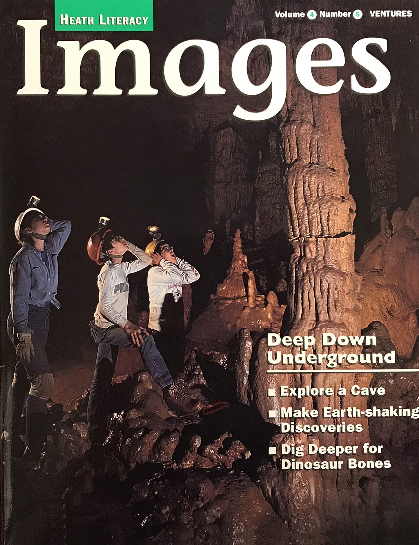 Ventures: Deep Down Underground Images Theme Book 5 (Heath Literacy)