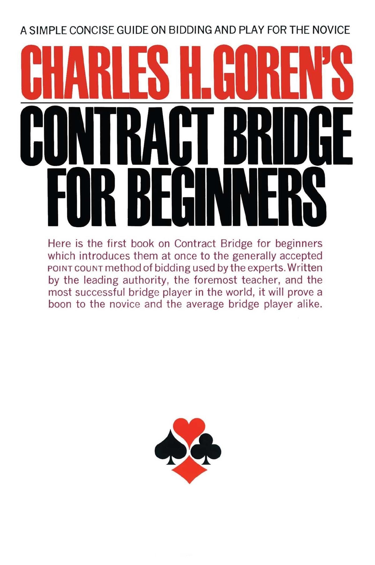 Contract Bridge for Beginners: A Simple Concise Guide on Bidding and Play for the Novice