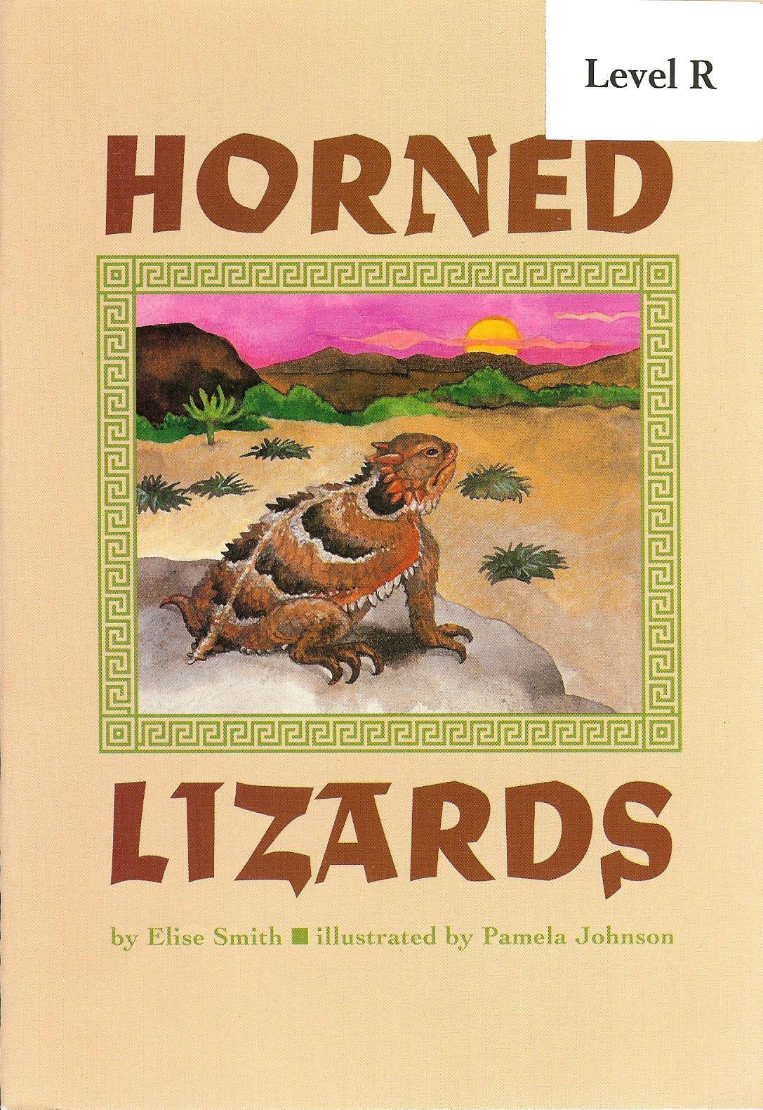Reading 2000 LEVELED Reader 4.100B Horned Lizards