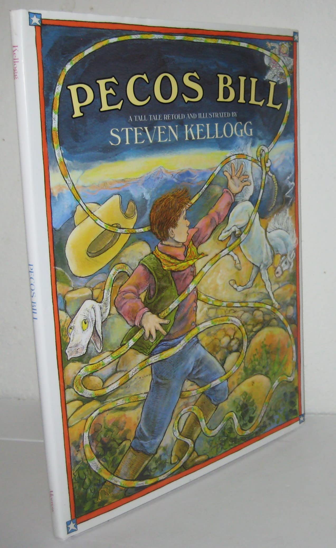 Pecos Bill: A Classic Read-Aloud Tale About a Wild Western Cowboy for Kids (Ages 4-8)