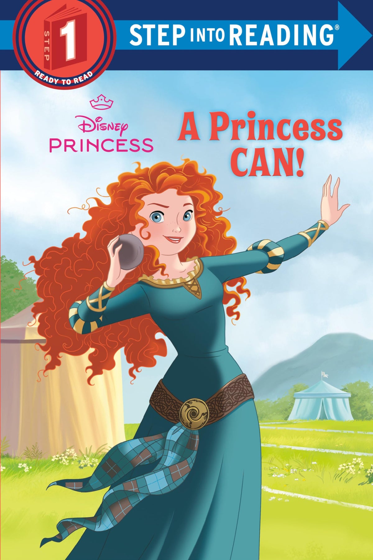 A Princess Can! (Disney Princess) (Step into Reading)