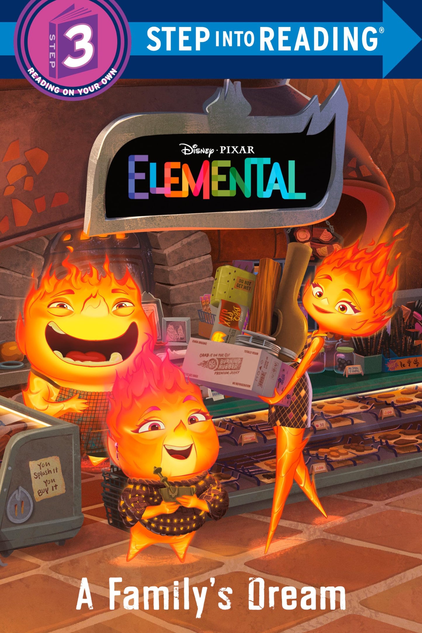 A Family's Dream (Disney/Pixar Elemental) (Step into Reading)