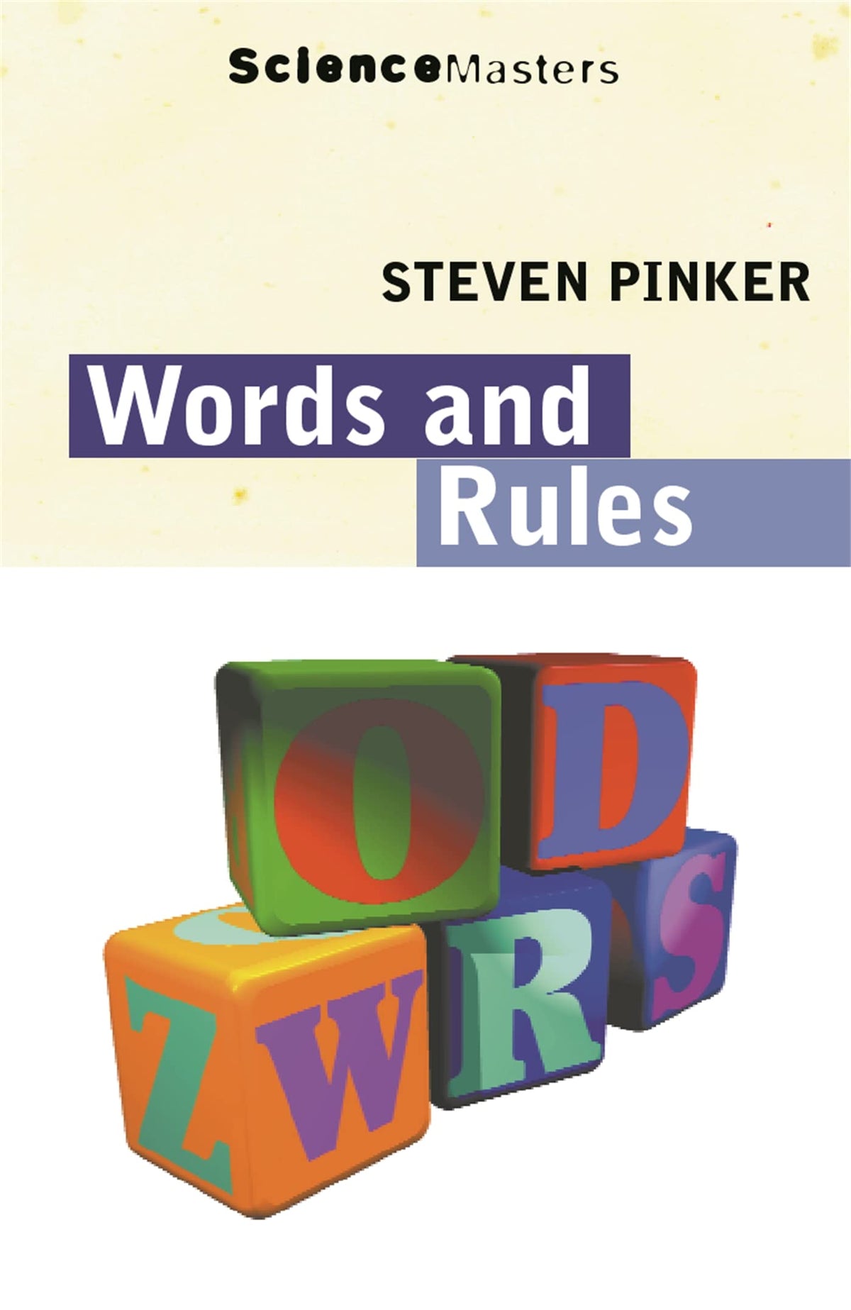 Words And Rules (Science Masters)