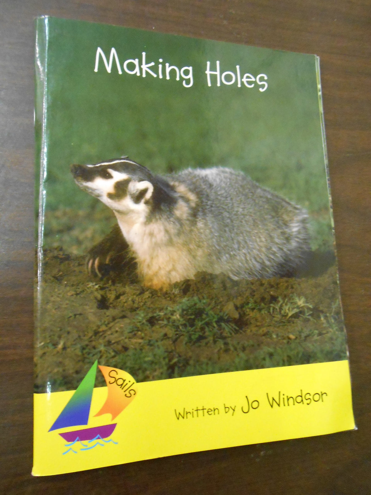 Making Holes: Leveled Reader (Rigby Sails Literacy, Early Level 2)