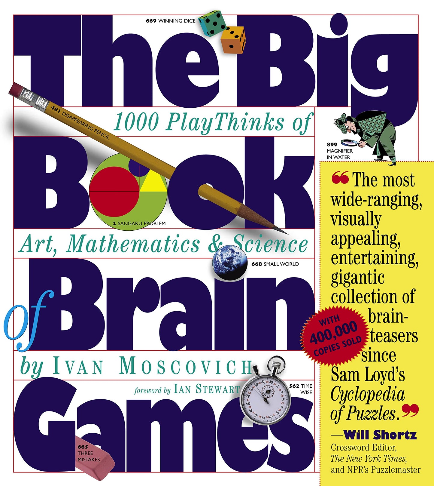 The Big Book of Brain Games: 1000 Play Thinks of Art, Mathematics & Science