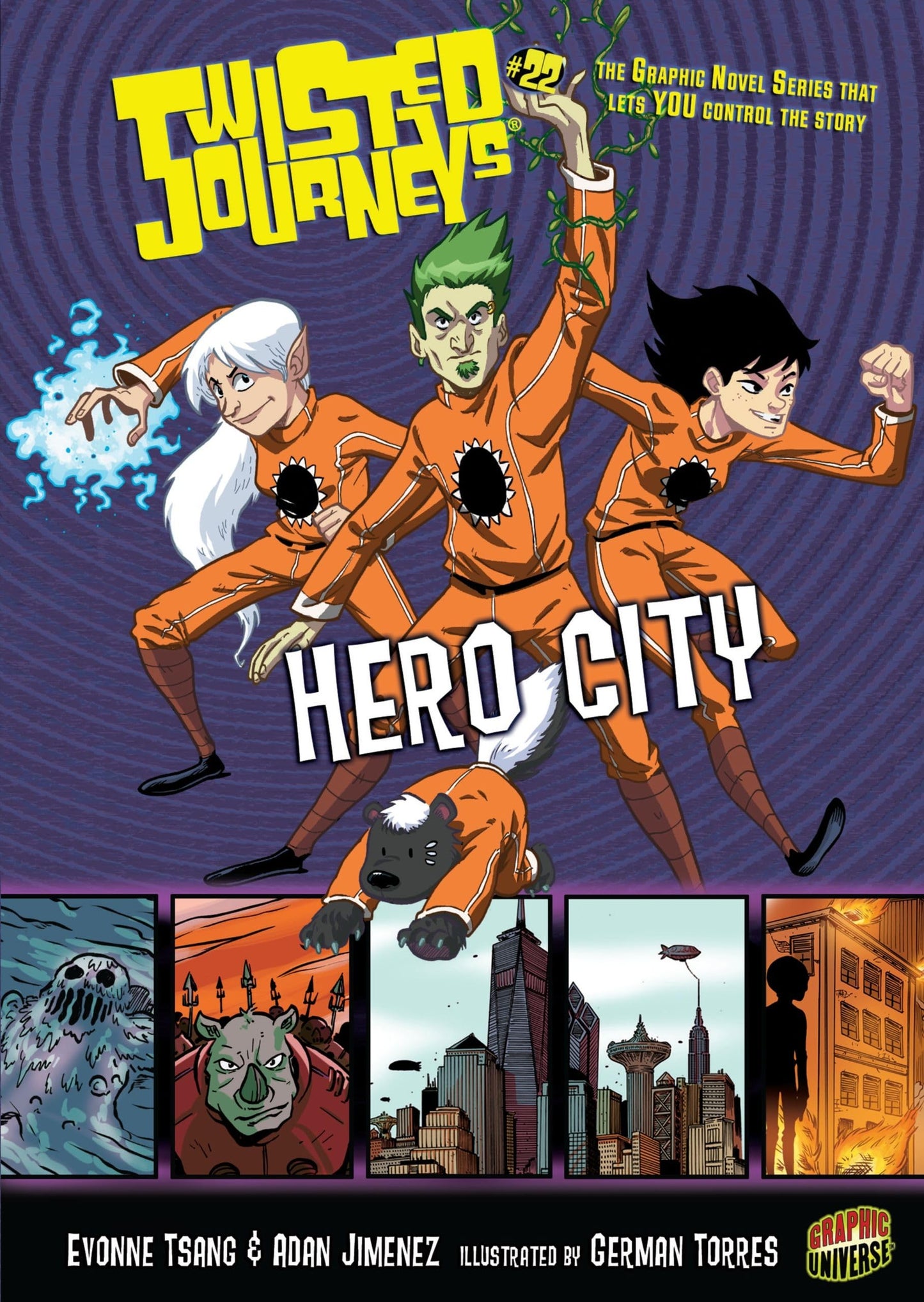Hero City: Book 22 (Twisted Journeys ®)