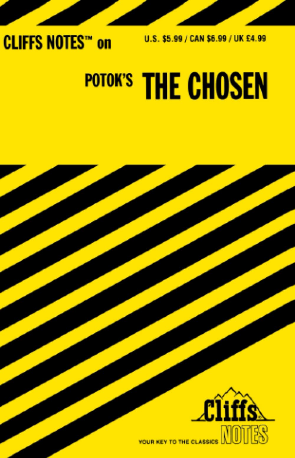 CliffsNotes on Potok's The Chosen (CliffsNotes on Literature)