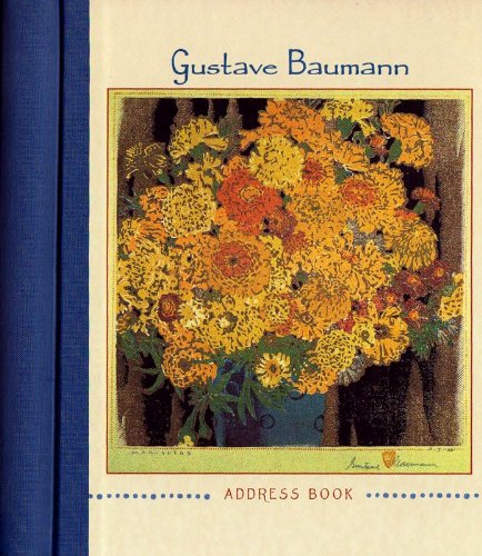 Gustave Baumann Deluxe Address Book Aa237
