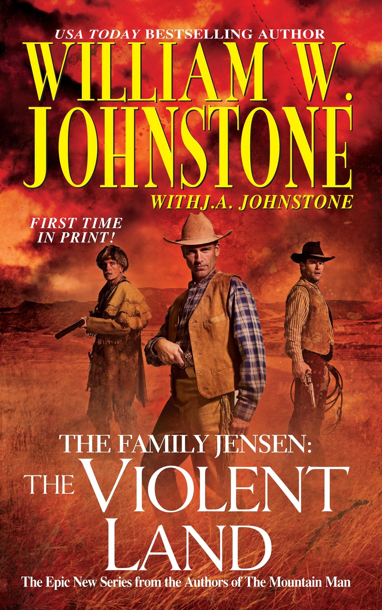 The Violent Land (The Family Jensen, No.3)