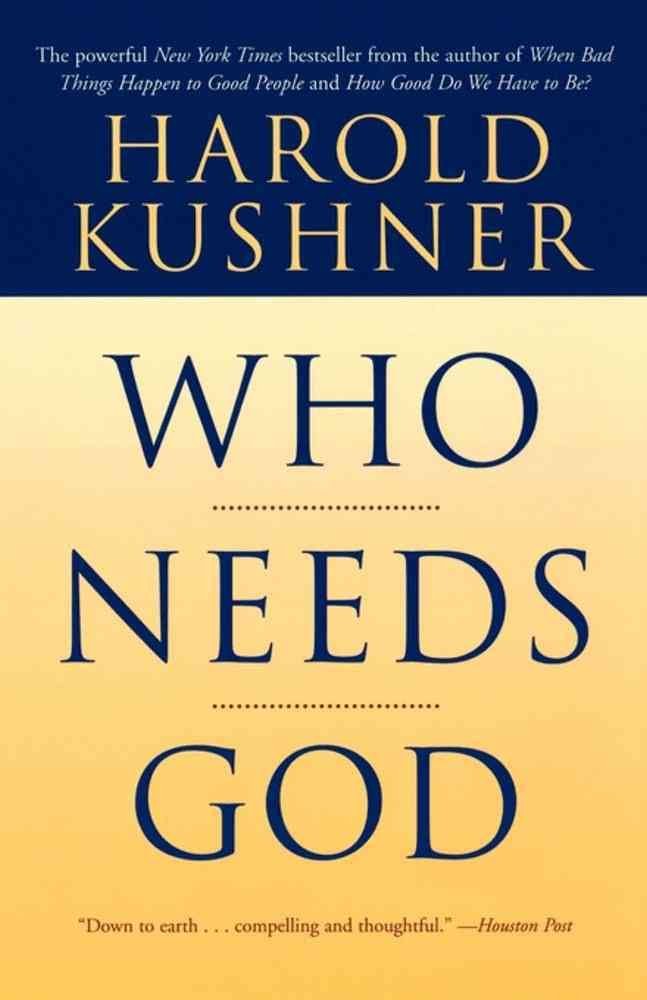 Who Needs God (Walker Large Print Books)