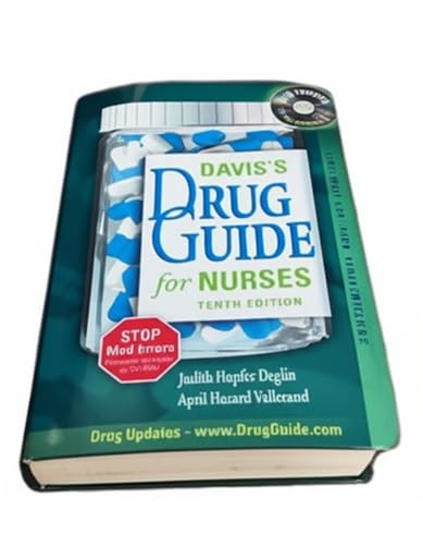 Davis`s Drug Guide for Nurses 10th edition by judith hopfer deglin (2007) Hardcover