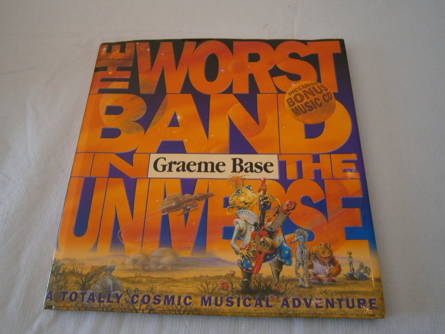 THE WORST BAND IN THE WORLD with CD intact
