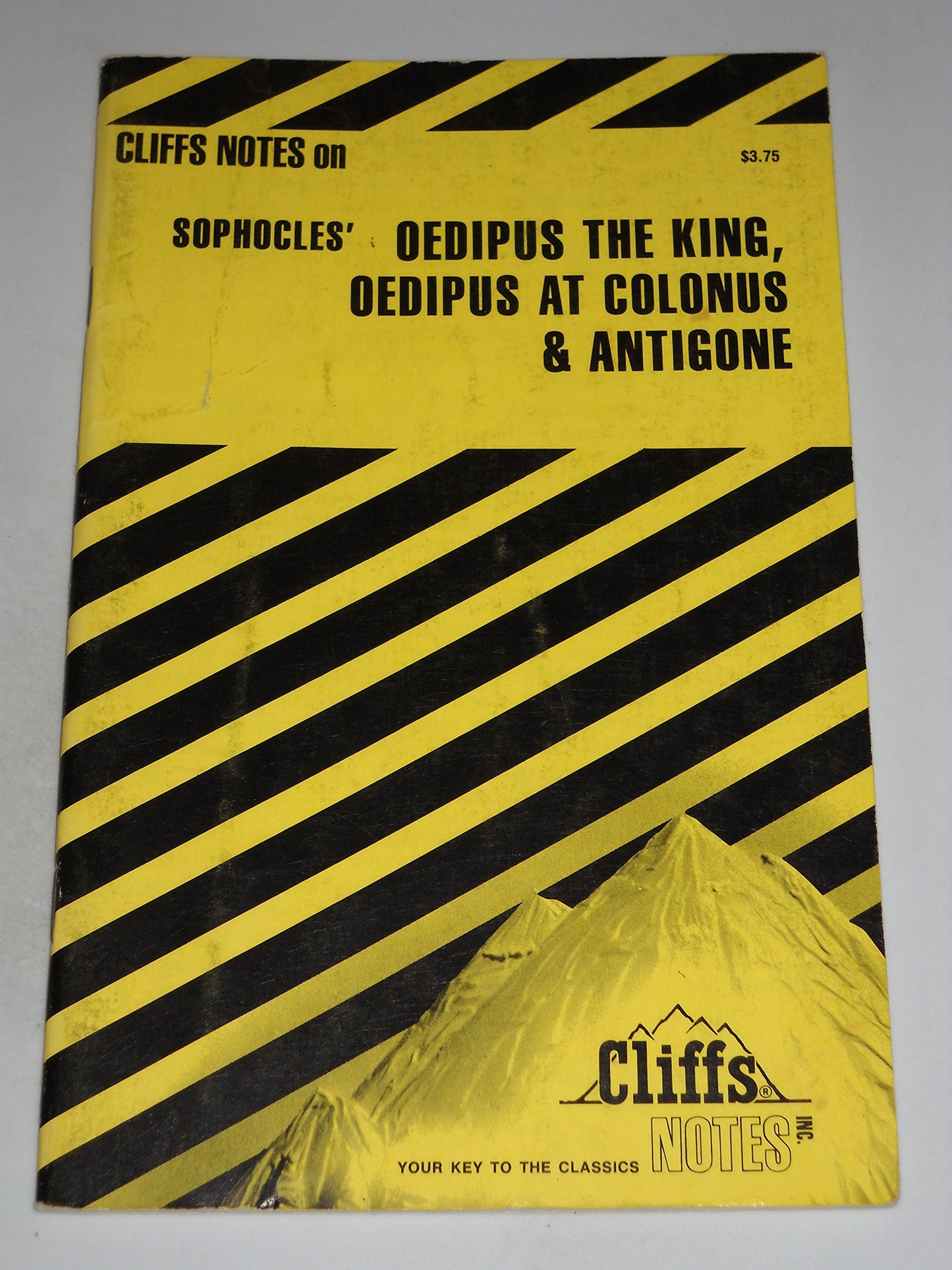 Oedipus the King, Oedipus at Colonus, and Antigone (Cliffs Notes)