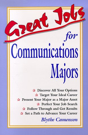 Great Jobs for Communications Majors (Vgm's Great Jobs Series)