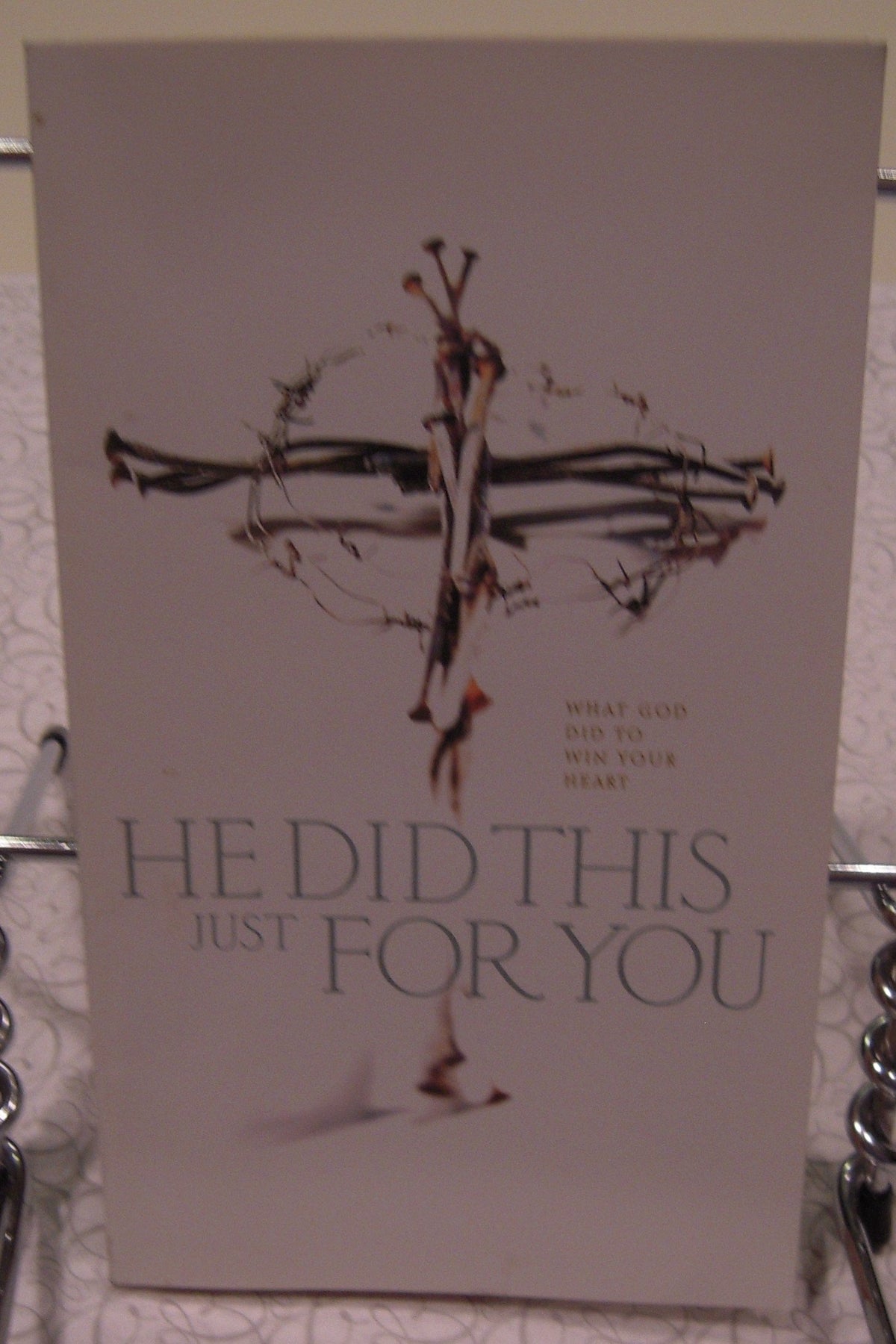 He Did This Just For You