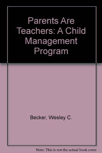 Child Management: A Program for Parents and Teachers