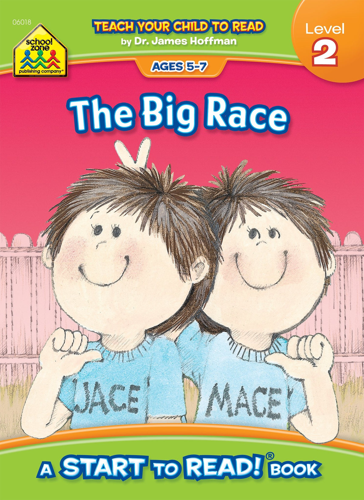 School Zone - The Big Race, Start to Read! Book Level 2 - Ages 5 to 7, Rhyming, Early Reading, Vocabulary, Simple Sentence Structure, and More (School Zone Start to Read! Book Series) (Prepack 3)