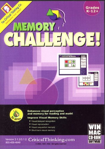 Memory Challenge K-12+ Grades