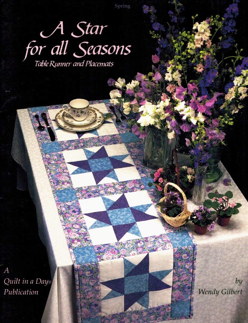 A Star for All Seasons: Table Runner and Placemats