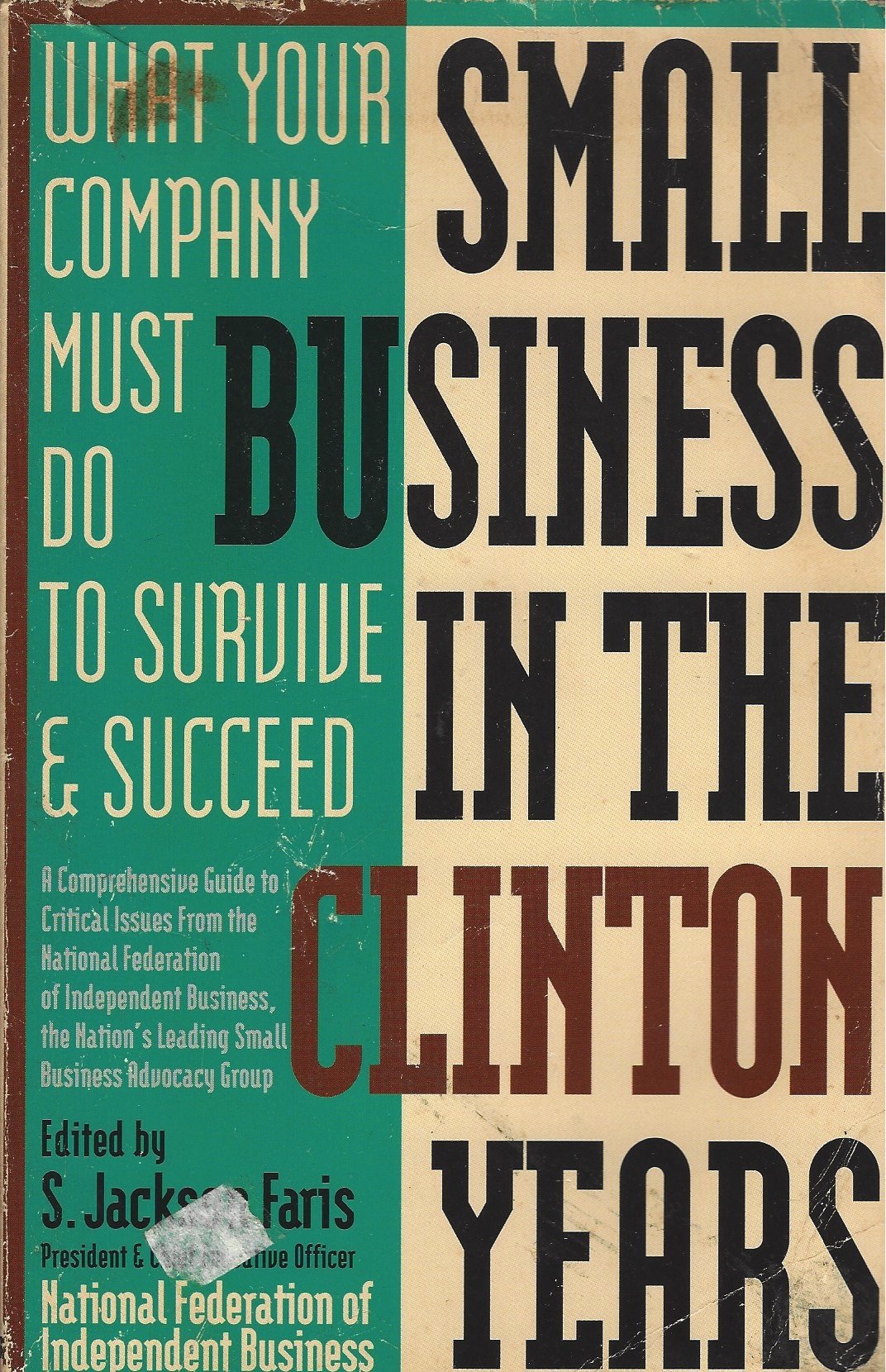 Small Business in the Clinton Years: What Your Company Must Do to Survive and Succeed