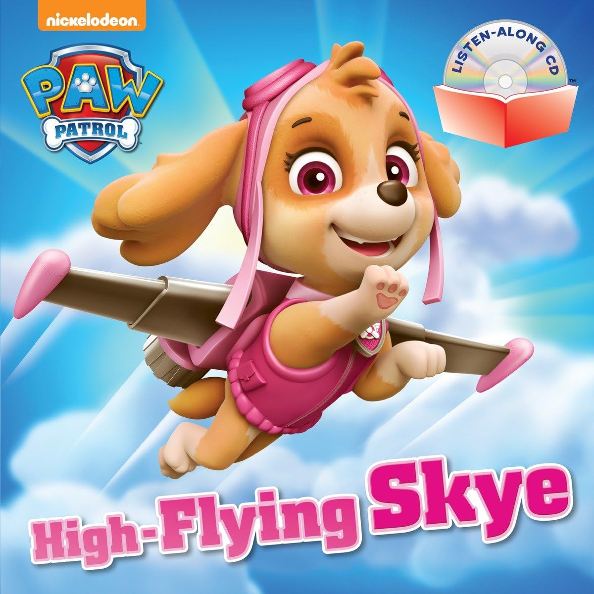 High-Flying Skye (PAW Patrol) (Book and CD)