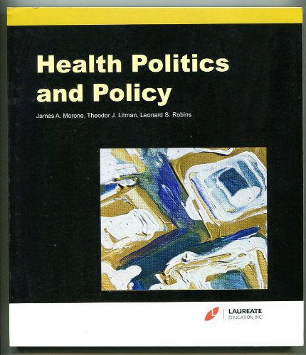 Health Politics and Policy