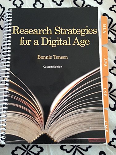 Research Strategies for a Digital Age