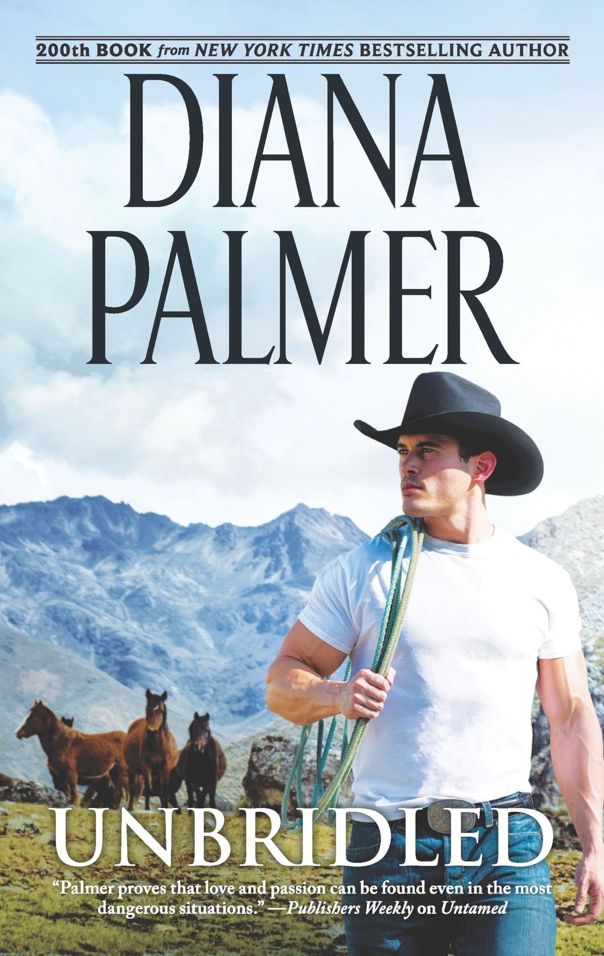 Unbridled: A Heart-Pounding Western Romance of Survival and Second Love (Long, Tall Texans, 48)