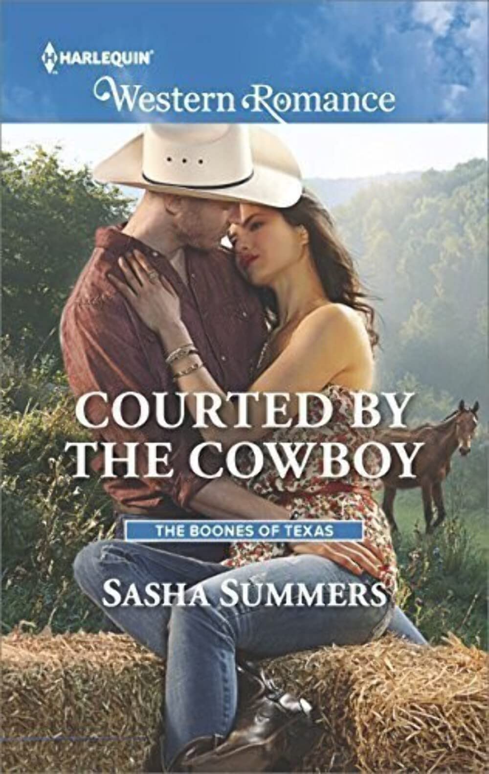 (The Boones of Texas #3) Courted by the Cowboy