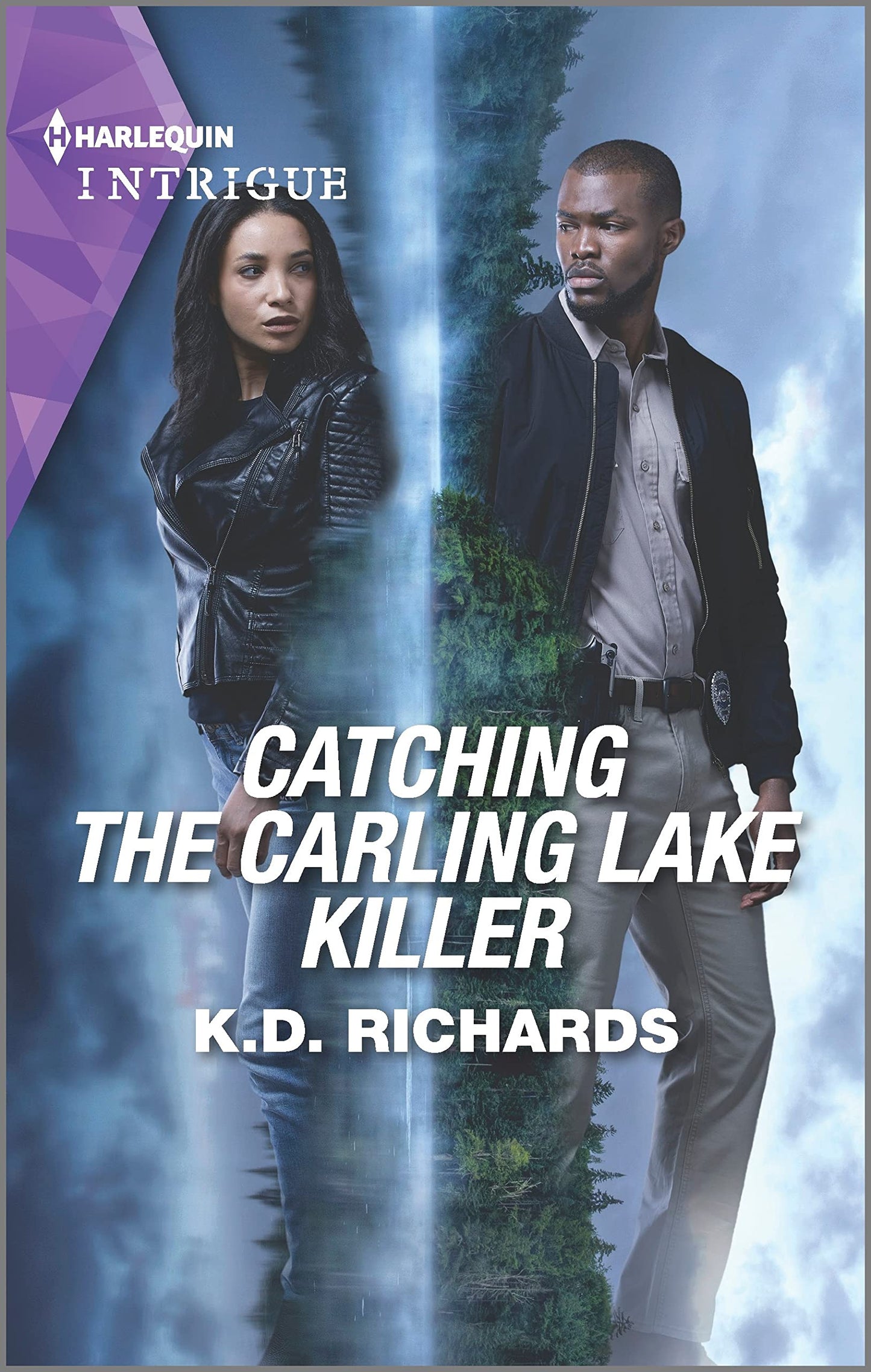 Catching the Carling Lake Killer: A Black Romance Novel (West Investigations, 6)
