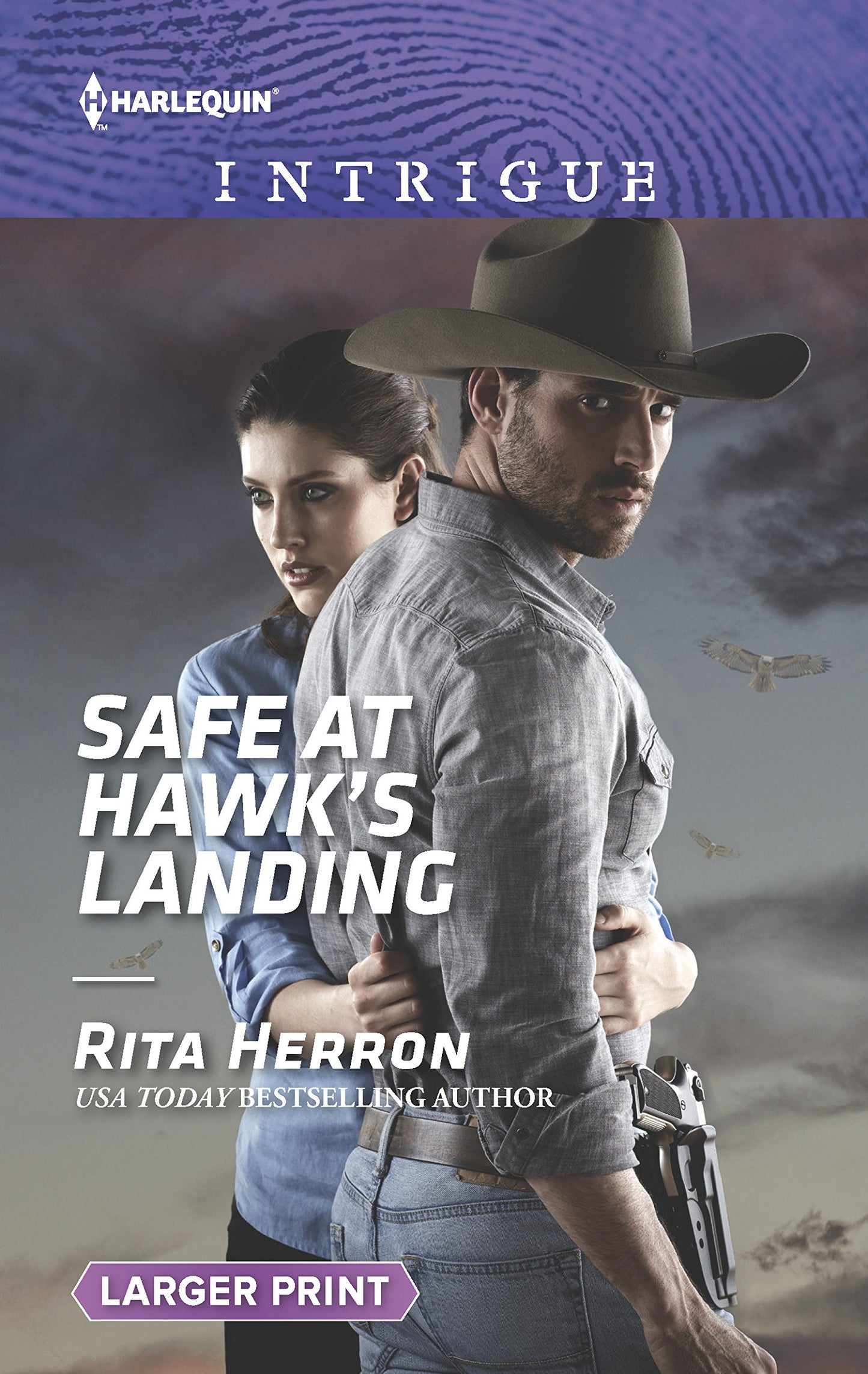 Safe at Hawk's Landing (Badge of Justice, 2)