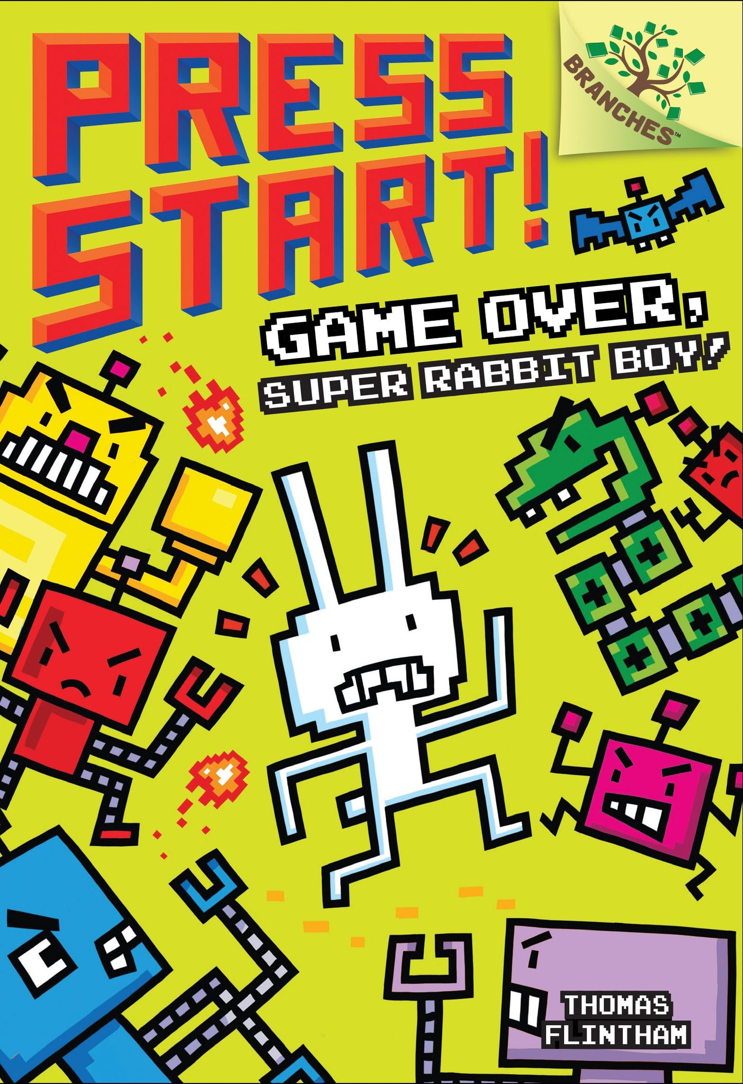 Game Over, Super Rabbit Boy!: A Branches Book (Press Start! #1) (1)