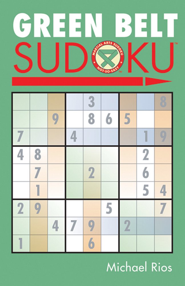 Green Belt Sudoku® (Martial Arts Puzzles Series) - 7179