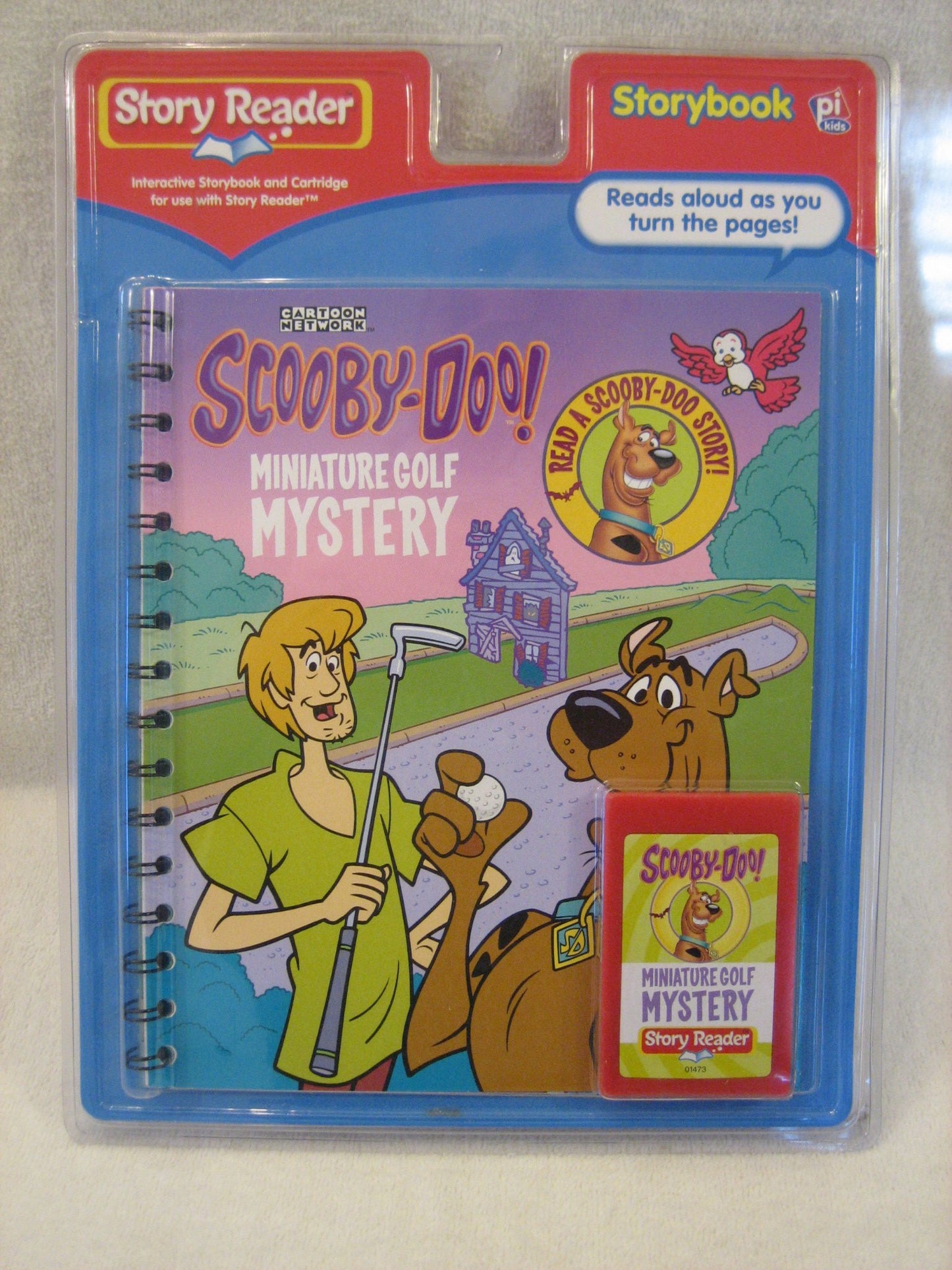 Cartoon Network Scooby-Doo Miniature Golf Mystery, Story Reader Interactive Book & Cartridge
