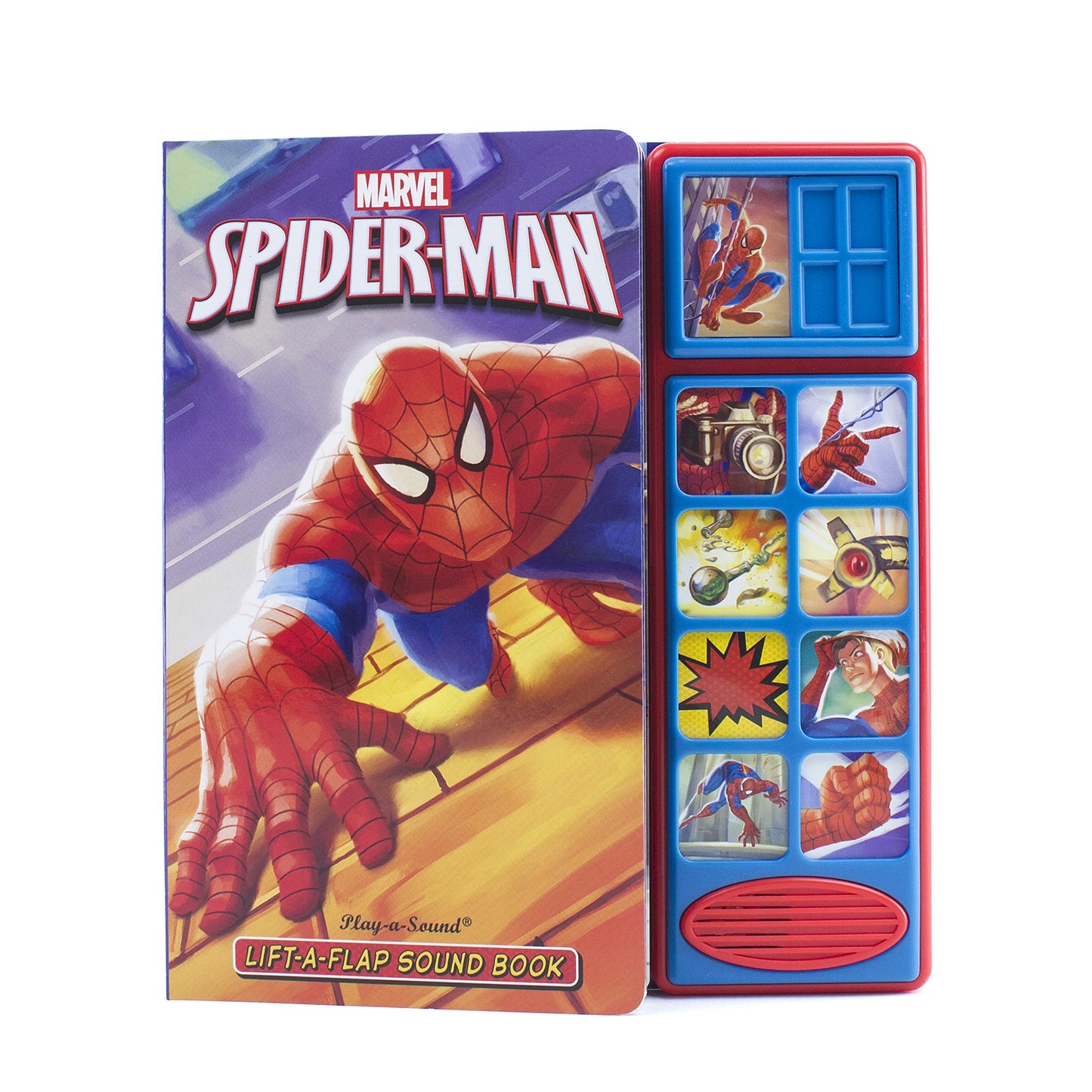 Marvel - Spider-man Lift-the-Flap Sound Book - PI Kids