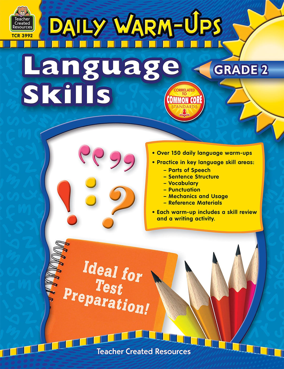 Daily Warm-Ups: Language Skills Grade 2: Language Skills Grade 2