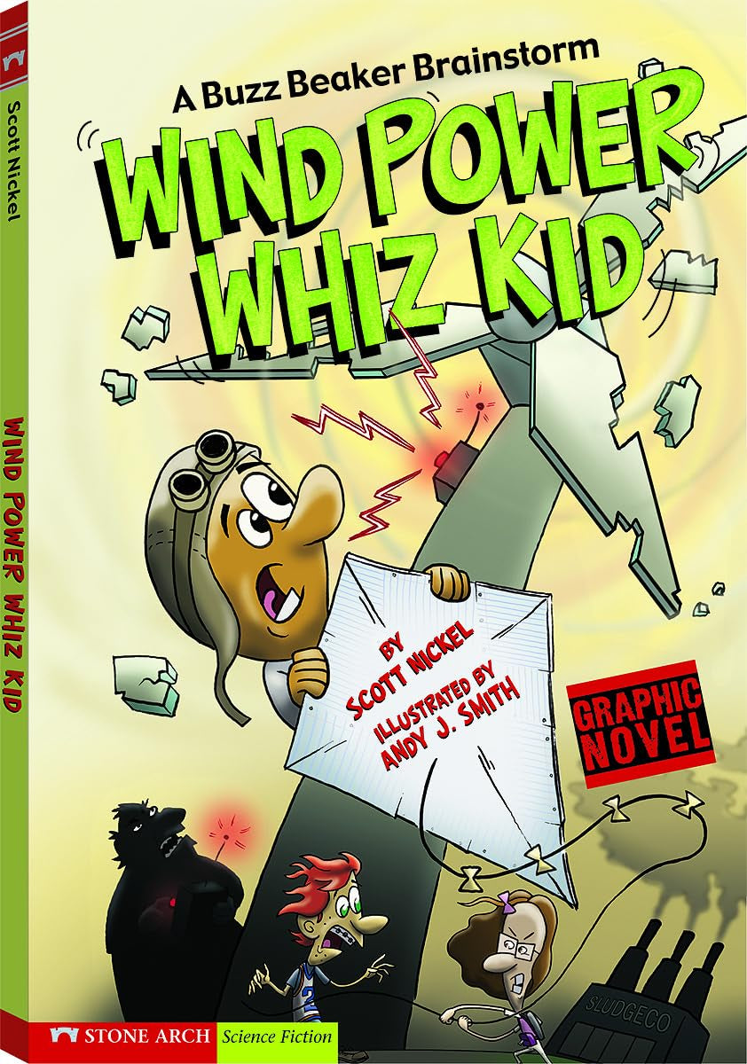 Library Book: Wind Power Whiz Kid (Rise and Shine)