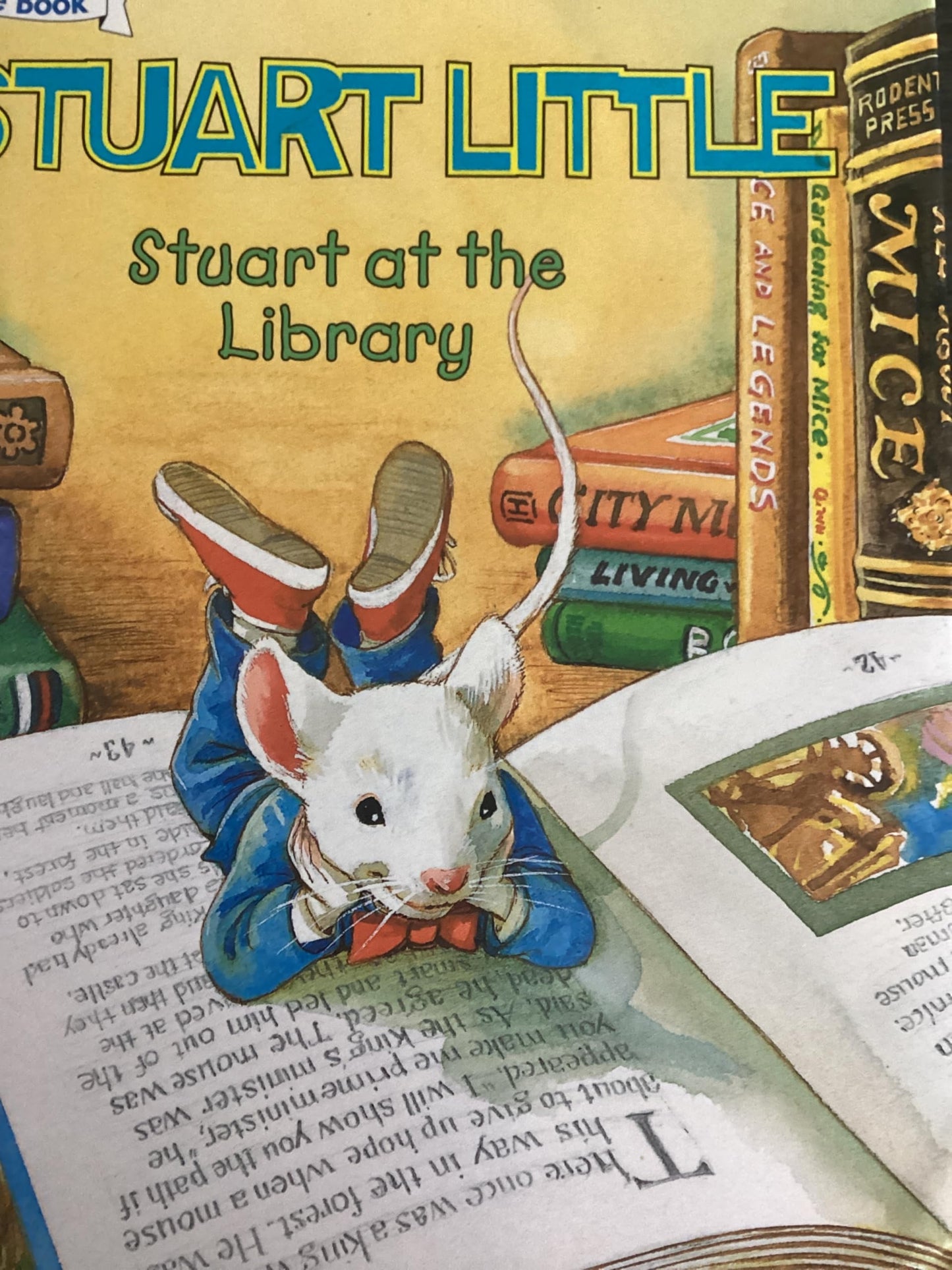 Stuart At the Library (Stuart Little)