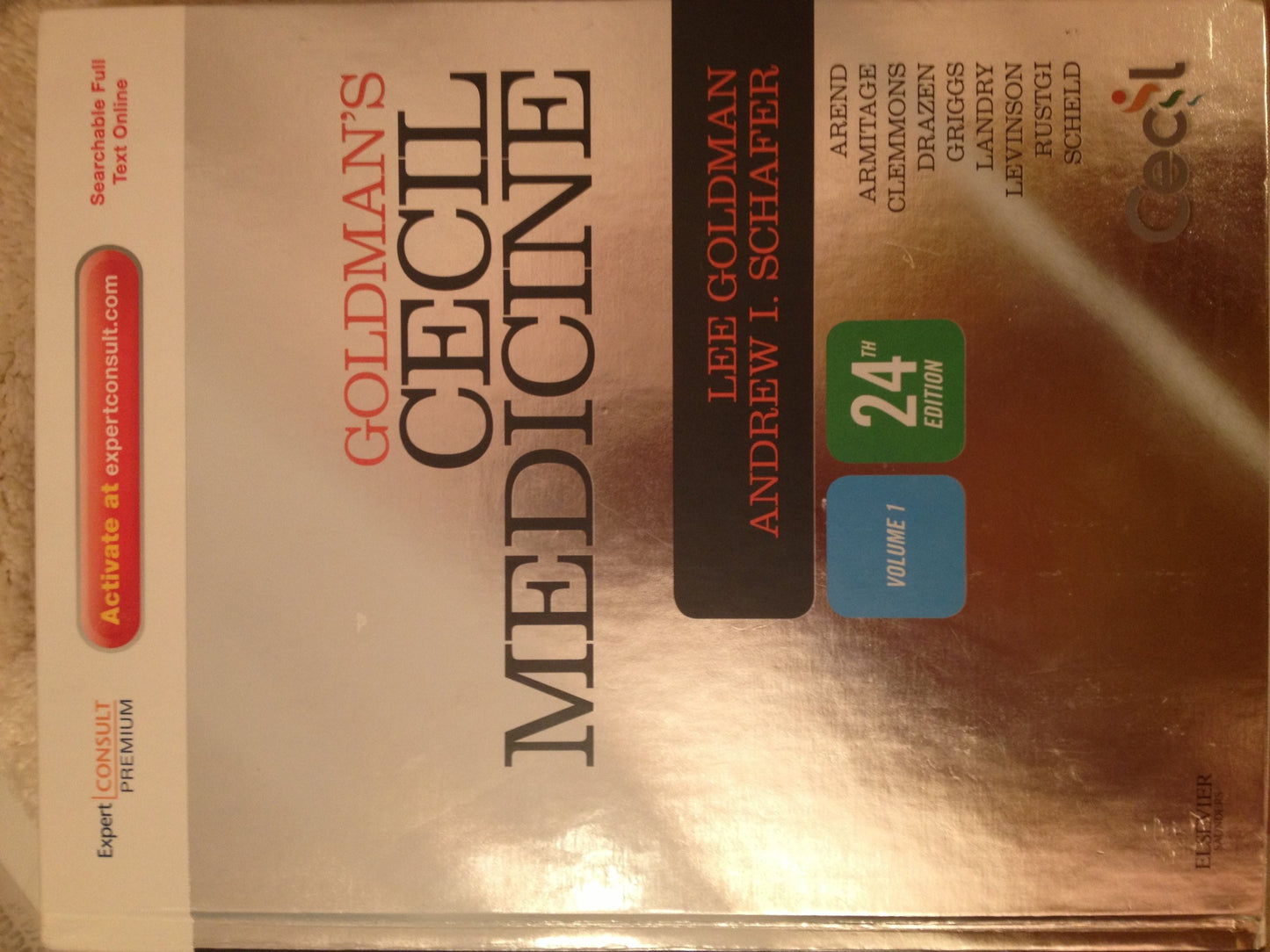 Goldman's Cecil Medicine: Expert Consult Premium Edition -- Enhanced Online Features and Print, Single Volume