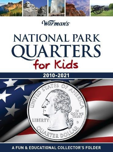 National Park Quarters for Kids 2010-2021: A Fun & Educational Collector's Folder