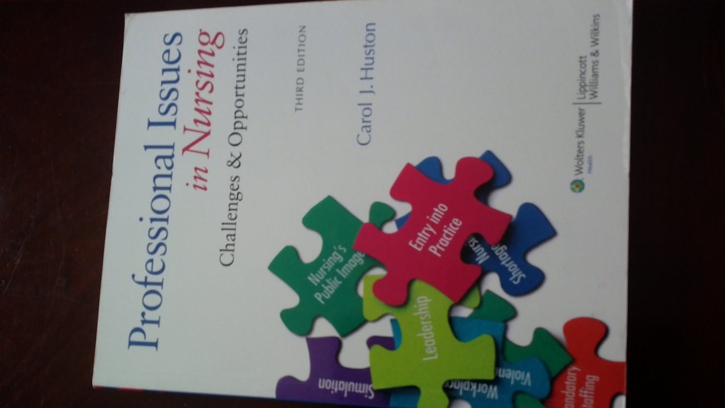 Professional Issues in Nursing: Challenges & Opportunities