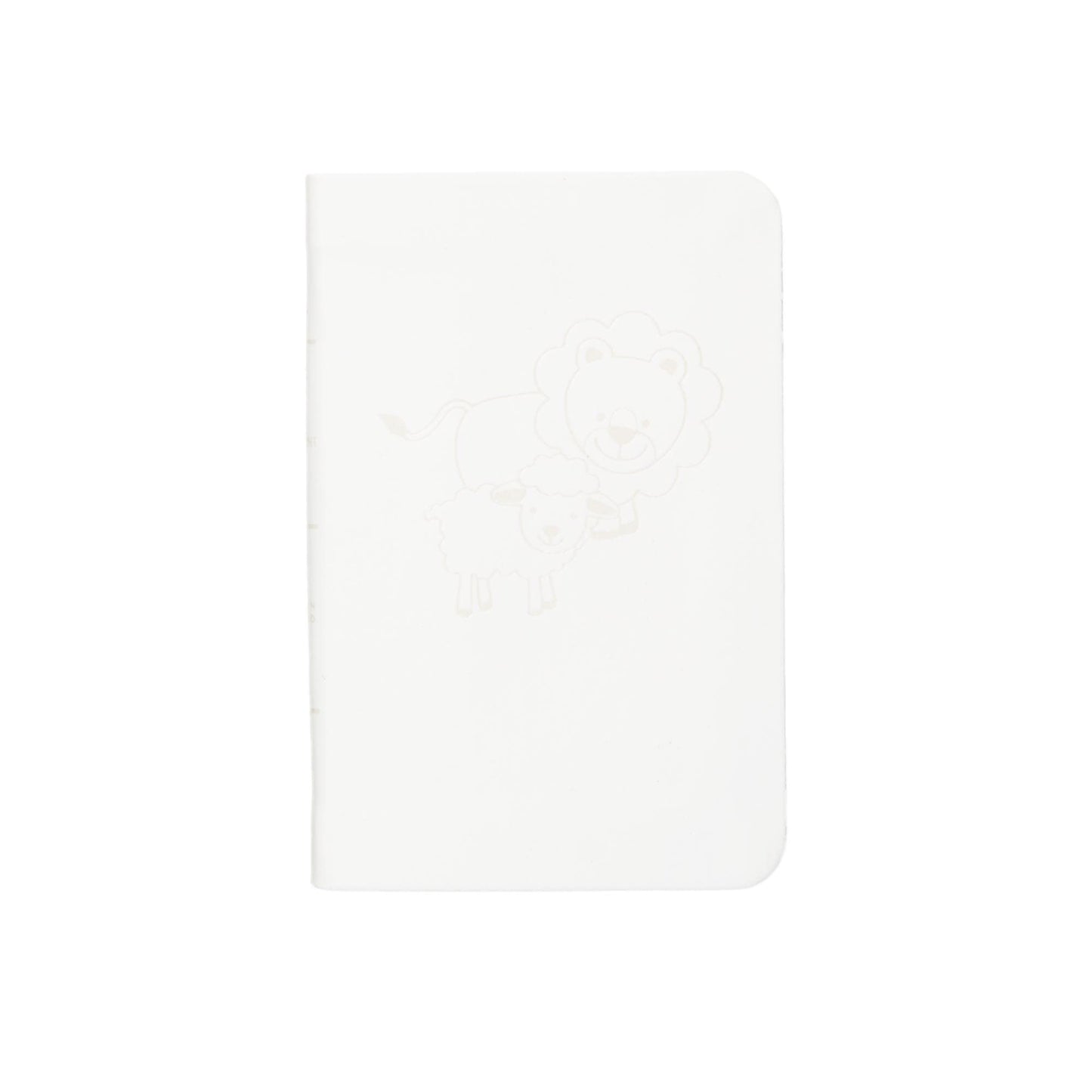 CSB Baby's New Testament with Psalms, White Imitation Leather, Red Letter, Presentation Page, Gift Box, Keepsake, Easy-to-Read Bible Serif Type