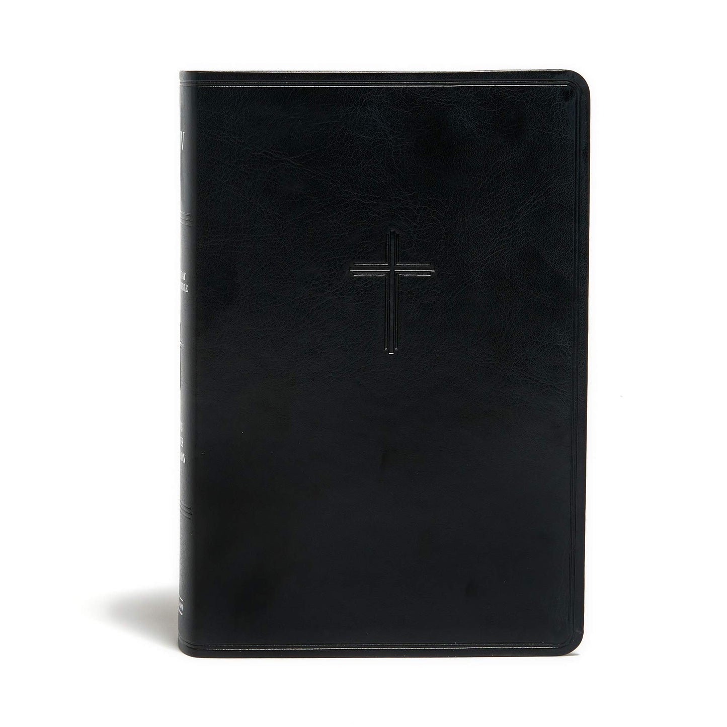 KJV Everyday Study Bible, Black LeatherTouch, KJV Holy Bible, Black Letter, Pure Cambridge Text, Study Notes and Commentary, Illustrations, Articles, Charts, Easy-to-Carry, Easy-to-Read Bible MCM Type
