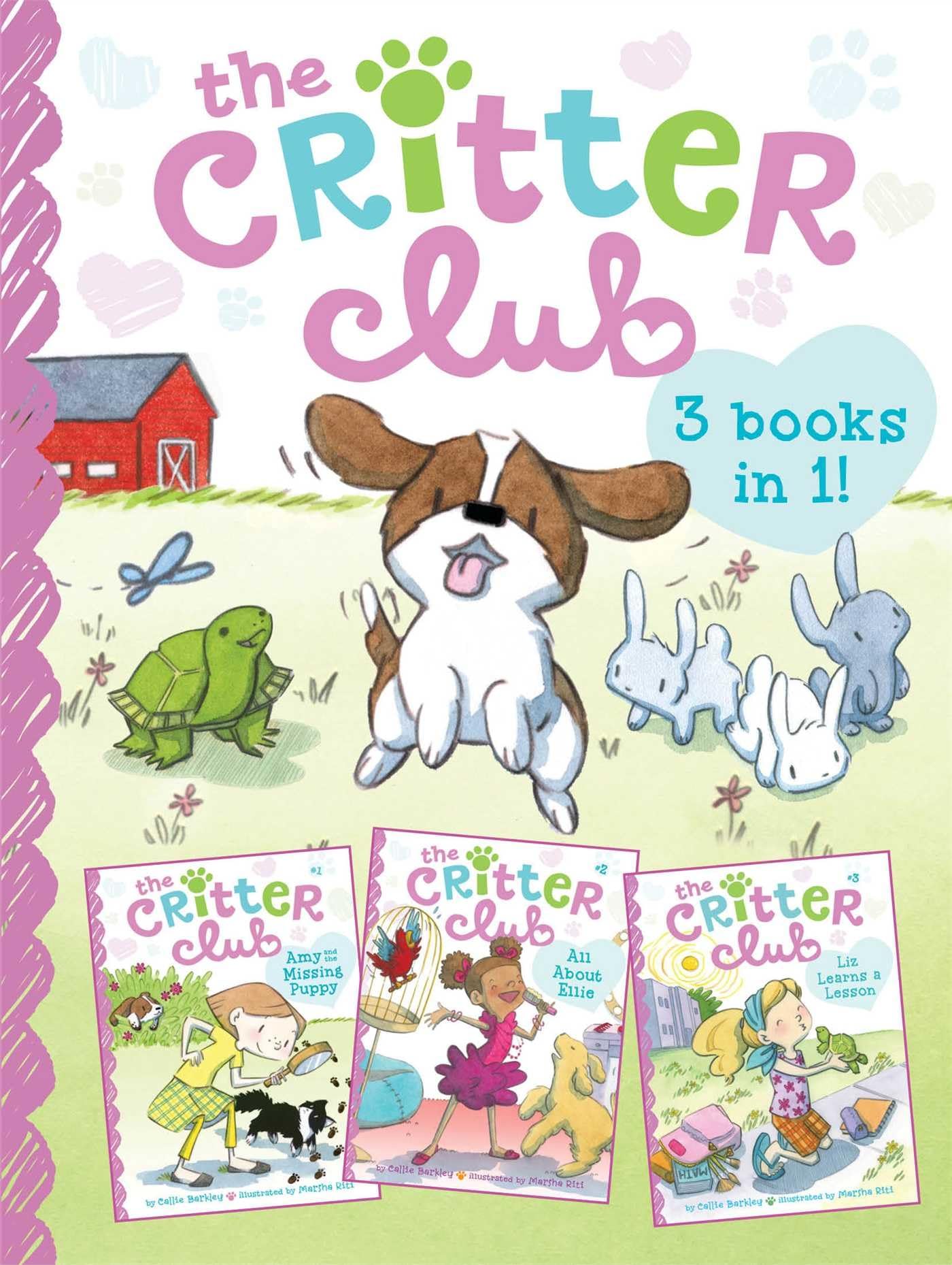 The Critter Club: Amy and the Missing Puppy; All About Ellie; Liz Learns a Lesson - 6035