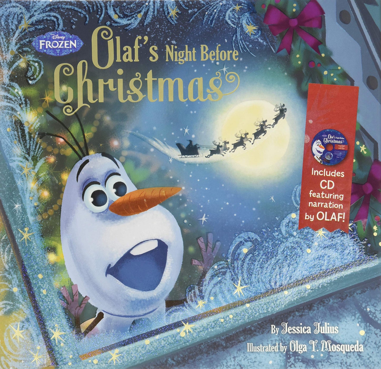 FROZEN OLAF'S NIGHT BEFORE CHRIS