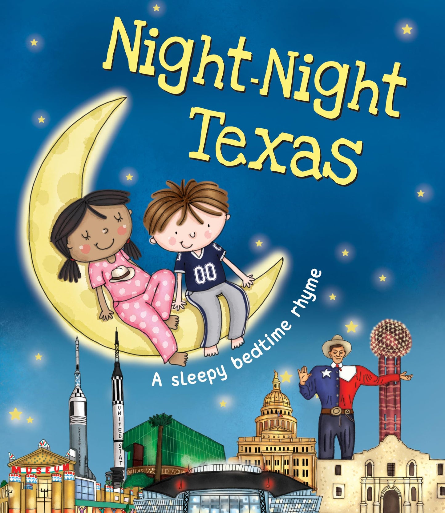 Night-Night Texas: A Sweet Goodnight Board Book for Kids and Toddlers