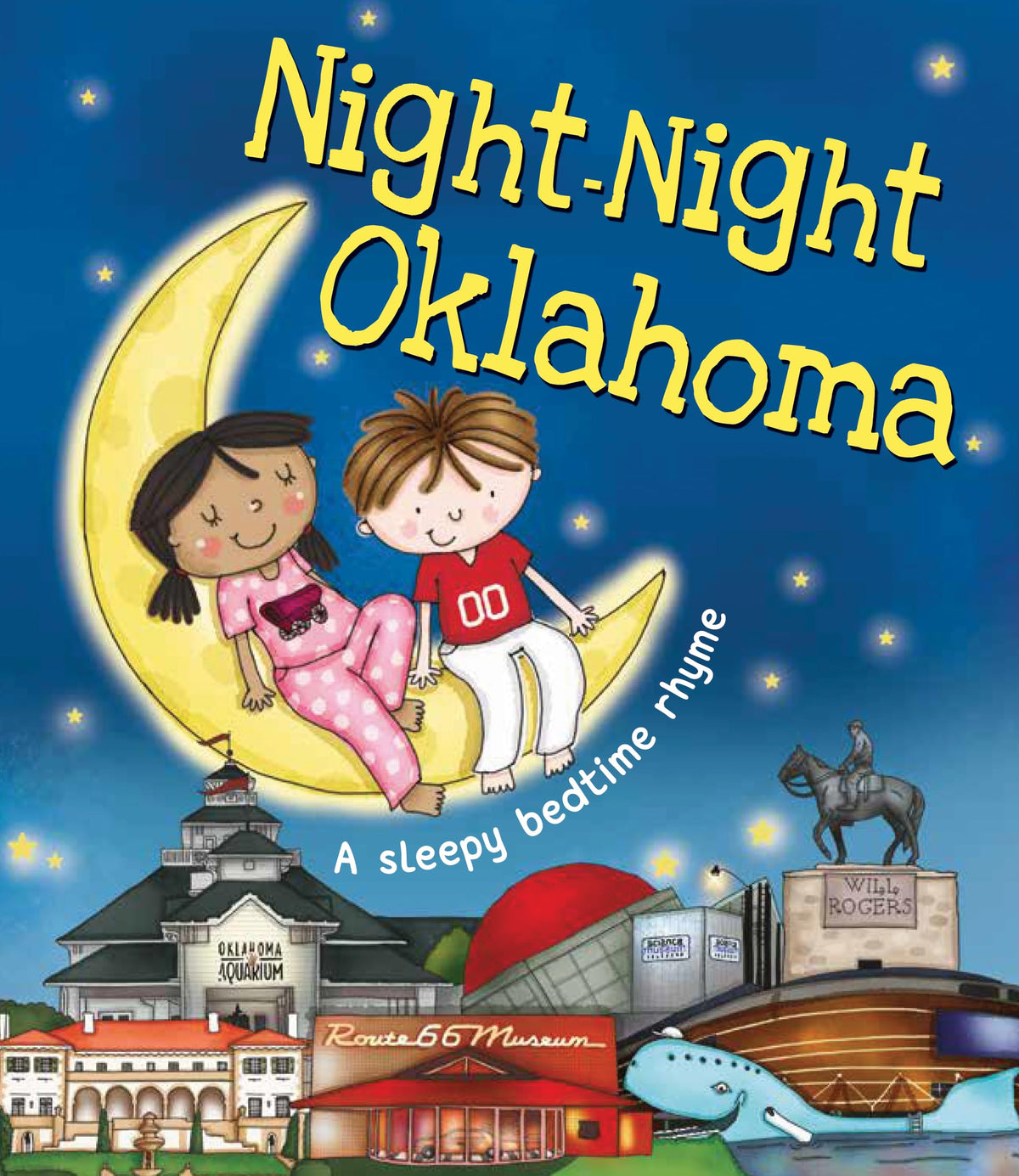 Night-Night Oklahoma: A Bedtime Board Book of Oklahoma Landmarks
