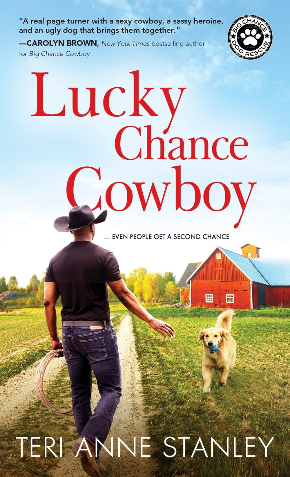 Lucky Chance Cowboy: A Veteran Rancher Woos an Overworked and Jaded Woman into Believing in Love (Big Chance Dog Rescue, 2)