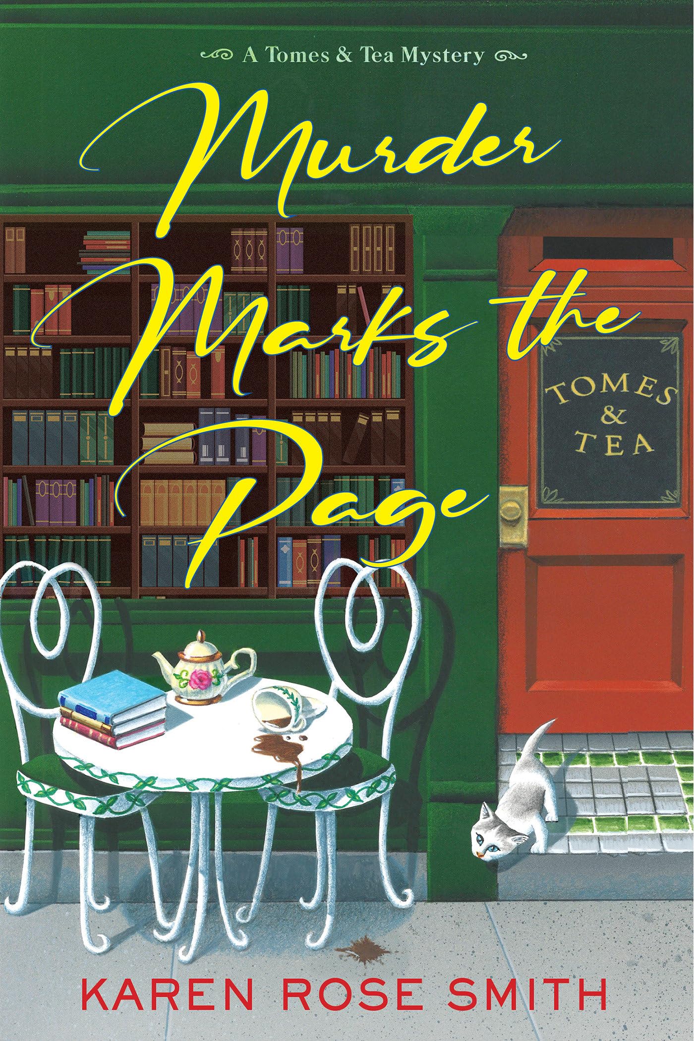 Murder Marks the Page (A Tomes & Tea Mystery Series)